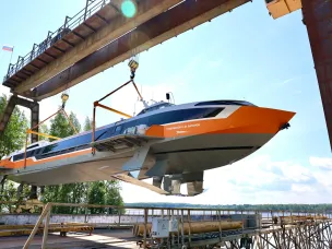 Два «Метеора 120Р» спустили на воду в Нижегородской области